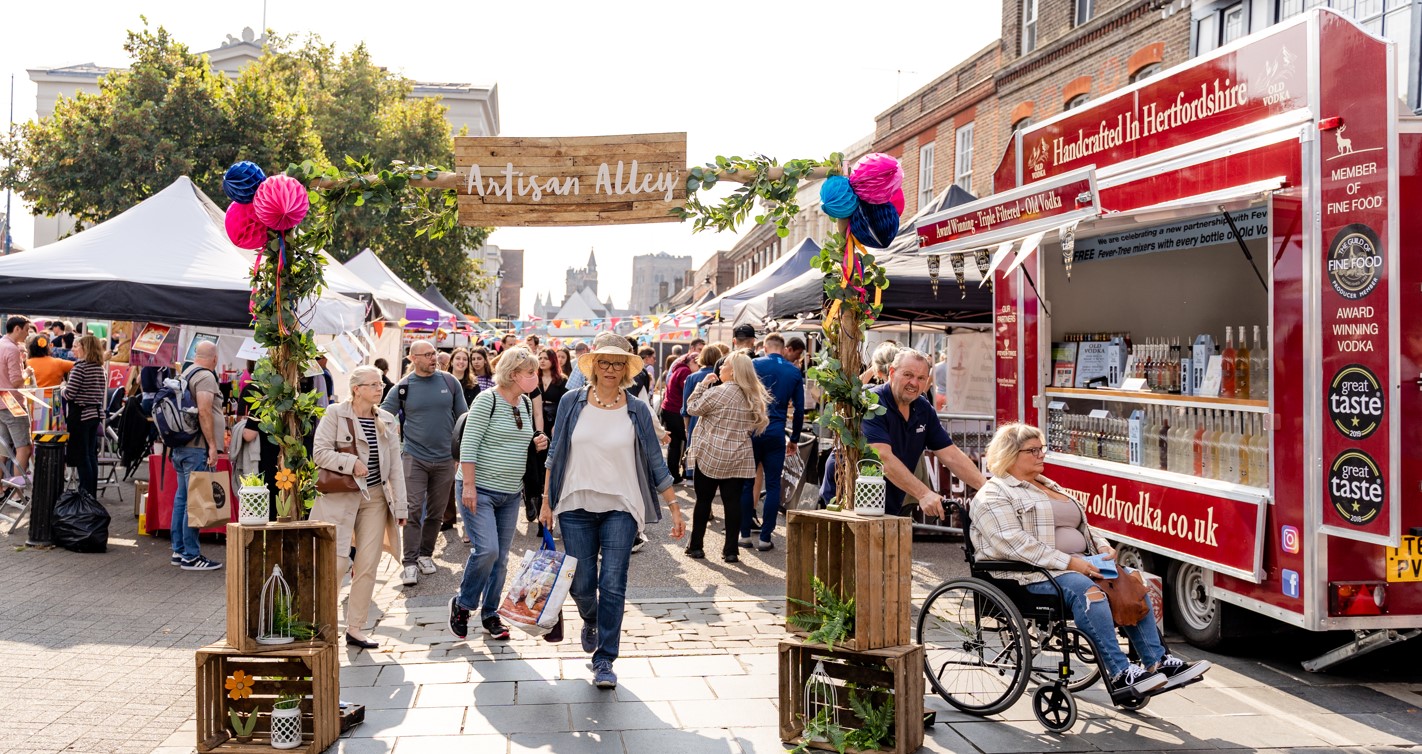 Food and Drink Festival’s City Centre street party on Sunday 25